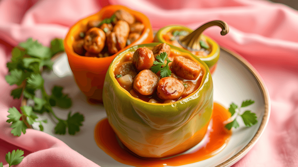 Sausage Stuffed Peppers