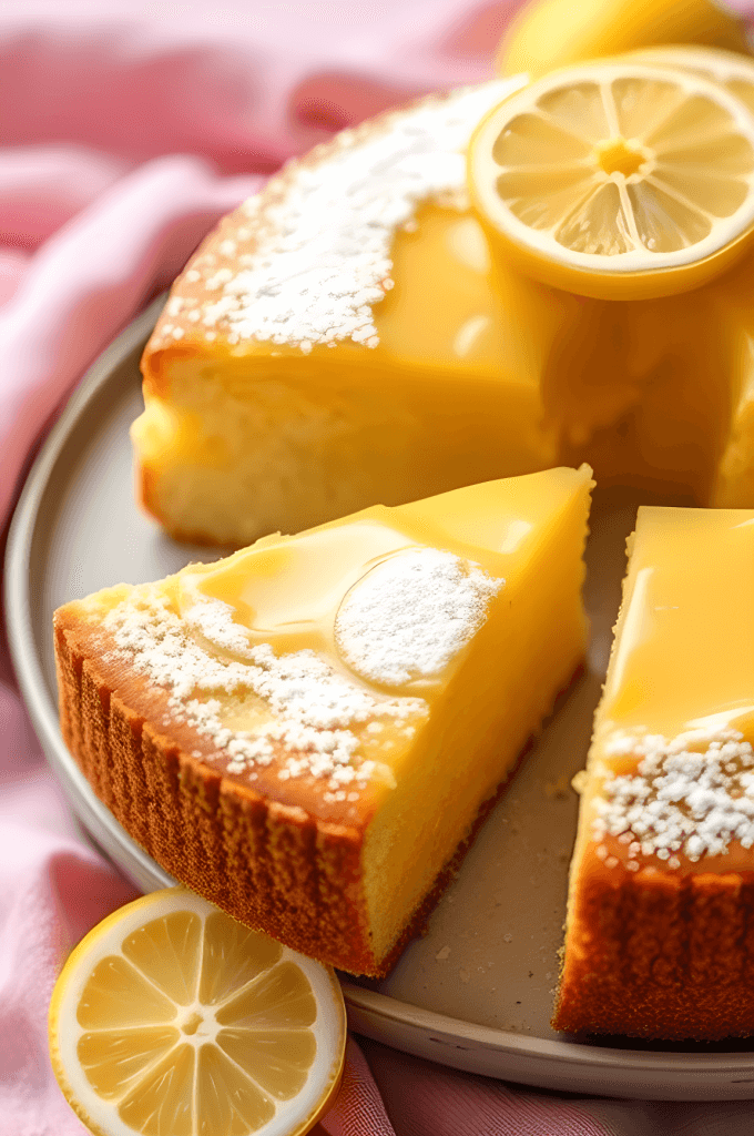Lemon Curd Cake