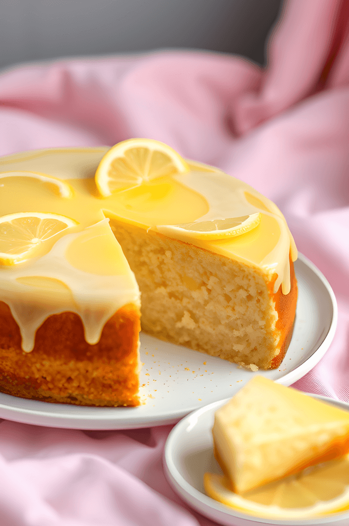 Lemon Curd Cake