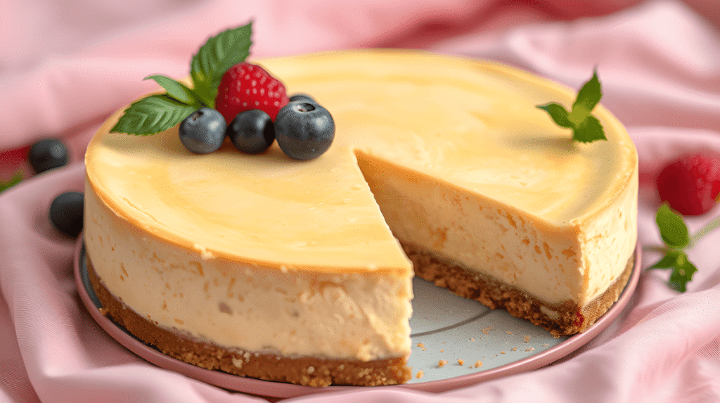 What are the two styles of cheesecake?