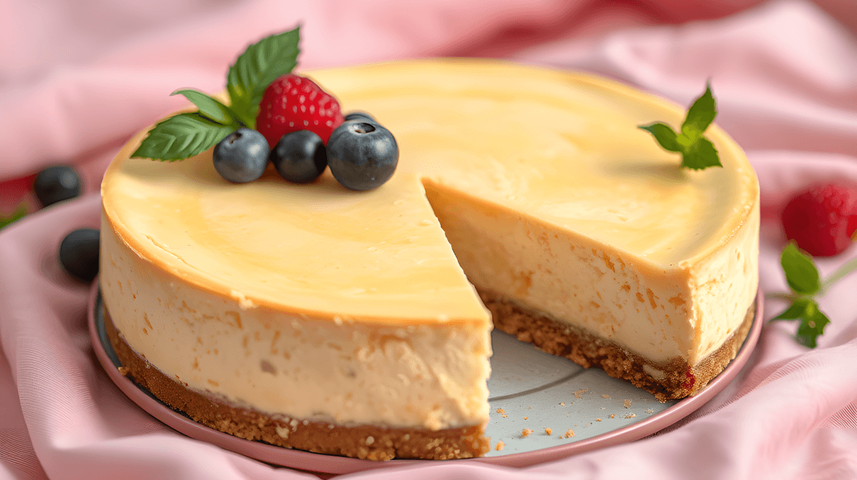 What are the two styles of cheesecake?
