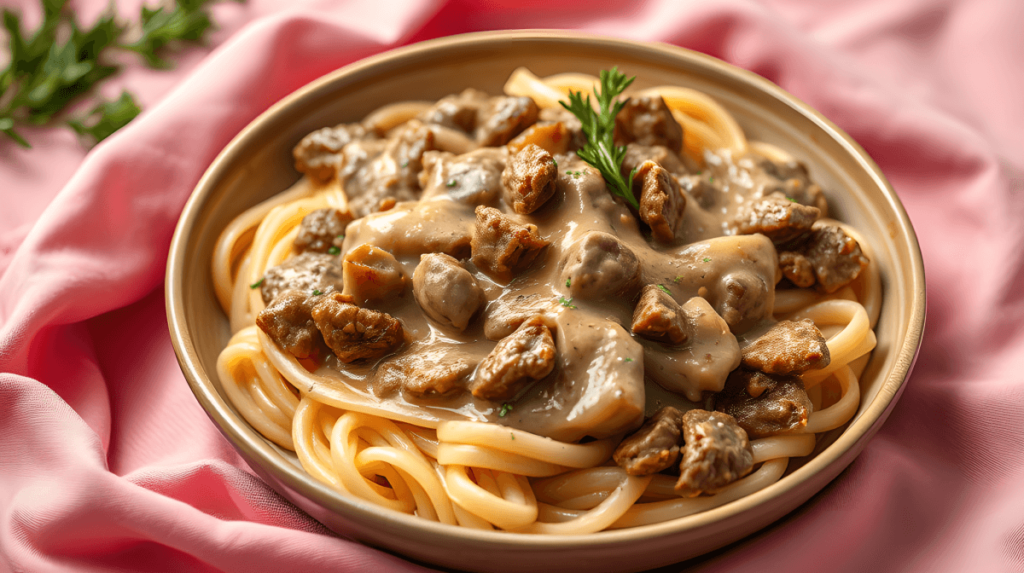 Beef Stroganoff