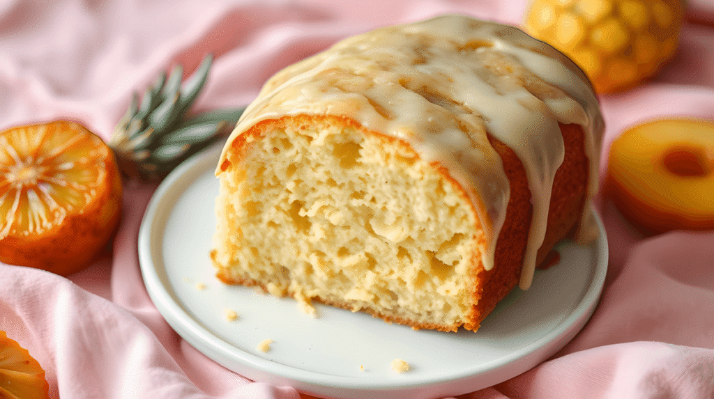 Pineapple Pound Cake