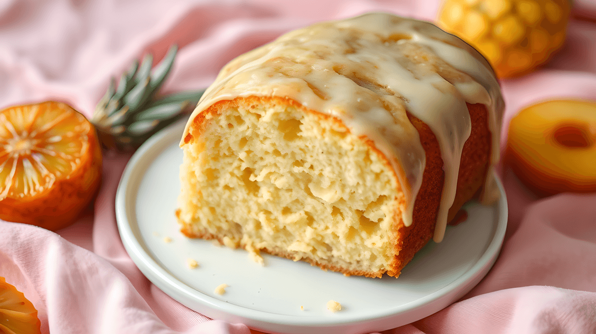 Pineapple Pound Cake