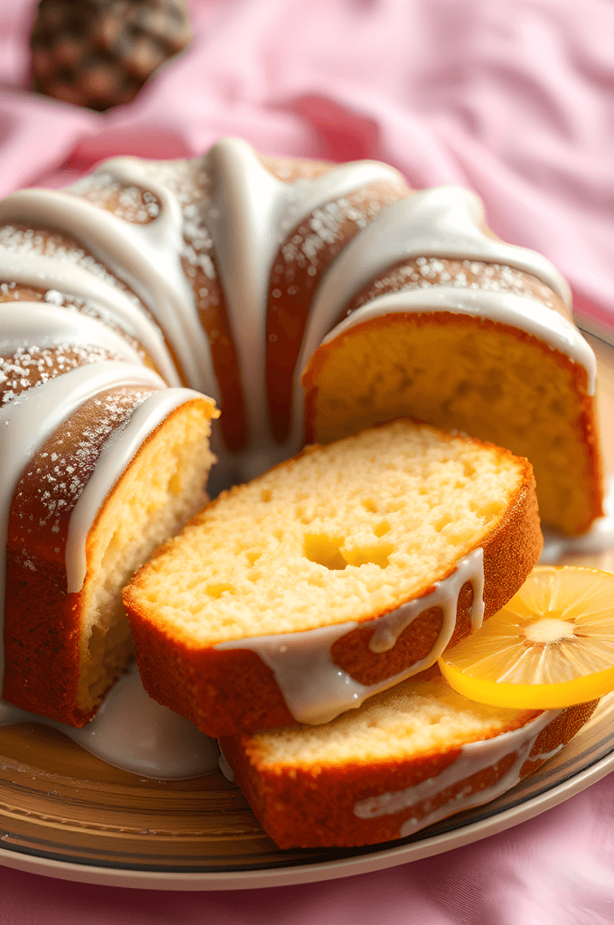 Pineapple Pound Cake