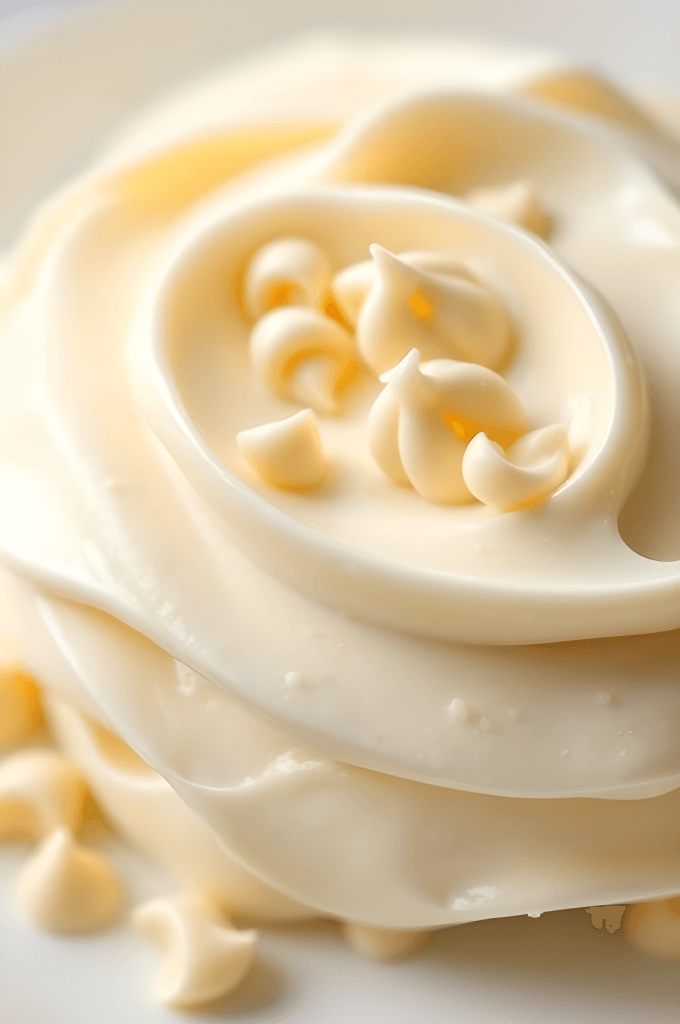 white chocolate frosting