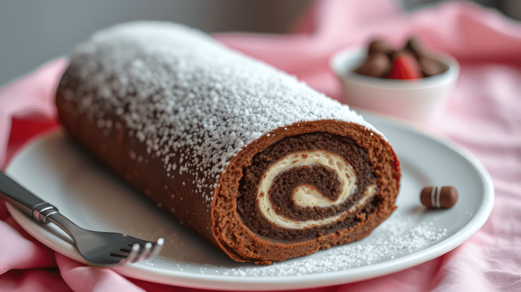 Chocolate Roll Cake