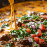 Easy Steak Queso Bowl