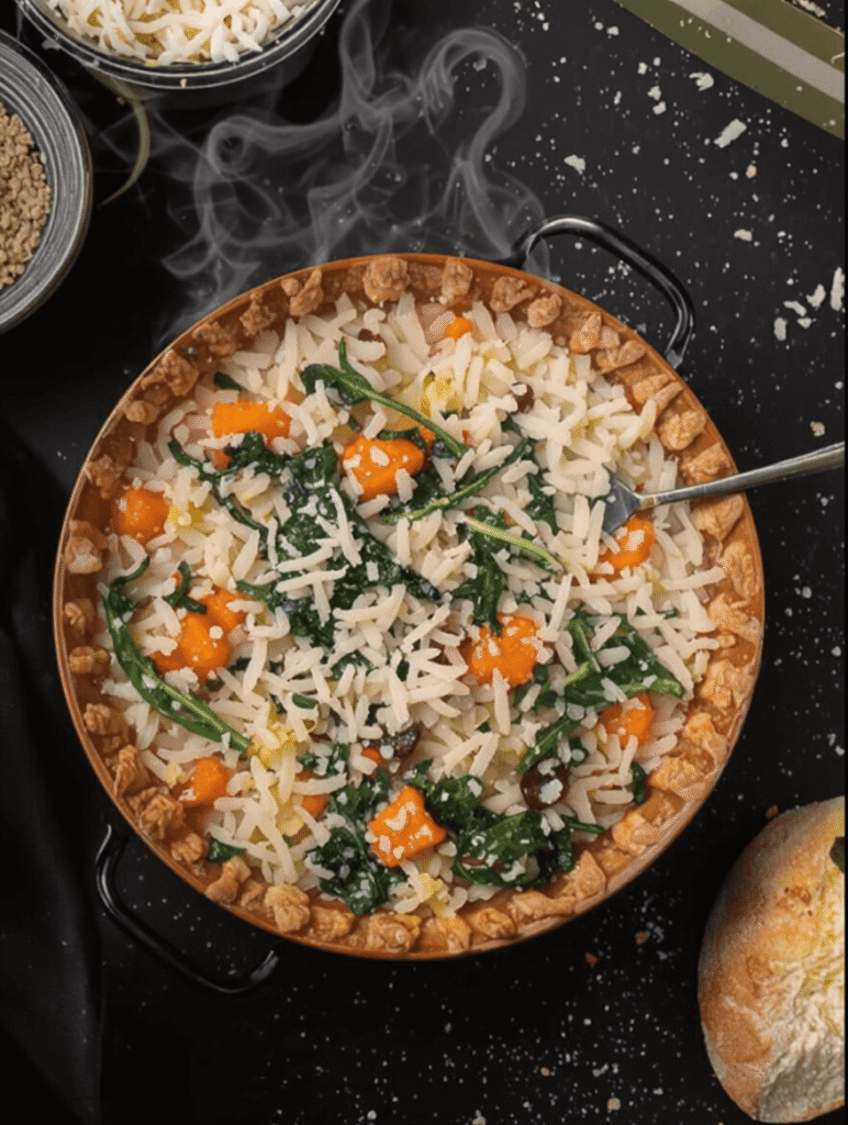 High Protein White Bean Soup: Your New Favorite Easy Weeknight Meal! 2 Fresh ingredients for High Protein White Bean Soup on rustic board Caption: Simple ingredients for the perfect High Protein White Bean Soup