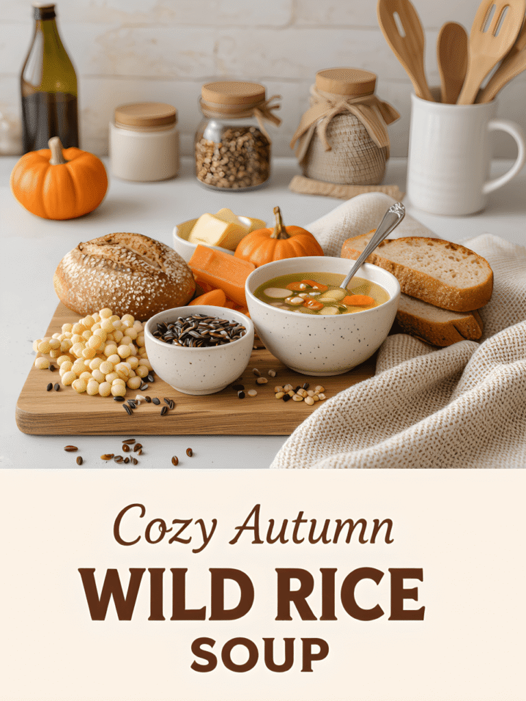 Cozy Autumn Wild Rice Soup: The Ultimate One-Pot Wonder 3 Step-by-step making of Cozy Autumn Wild Rice Soup in progress