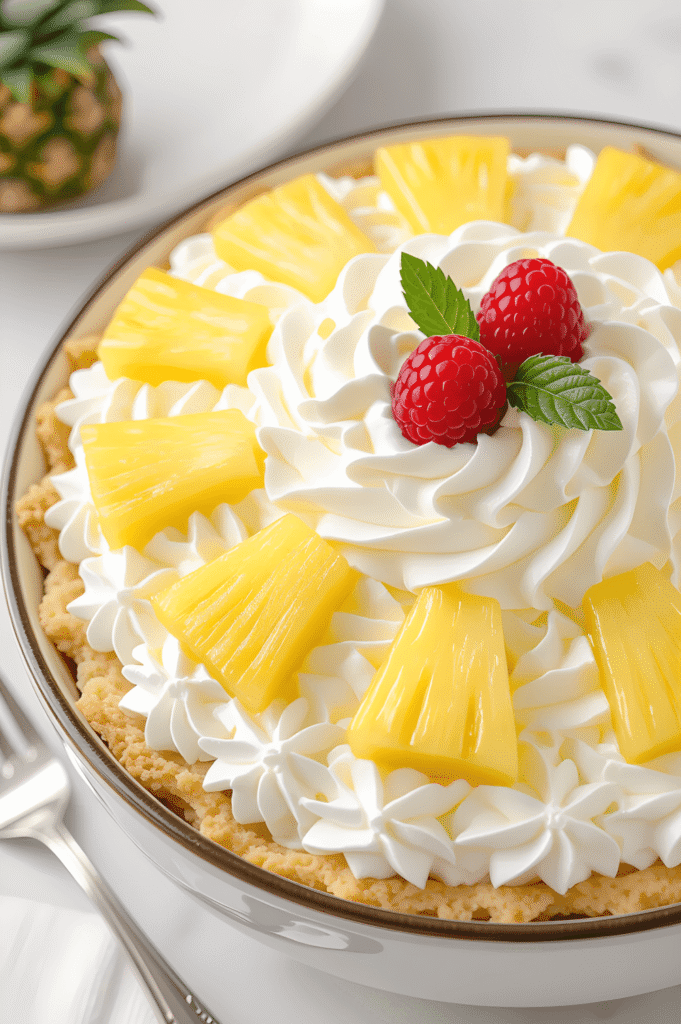 Sunshine Pineapple Fluff Dessert: A 5-Minute Tropical Treat! 2 Pineapple Fluff Dessert