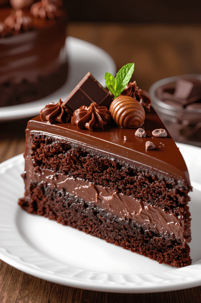 Gooey Chocolate Turtle Poke Cake: The Ultimate Moist Turtle Cake! 2 Fresh ingredients for Chocolate Turtle Poke Cake on rustic board