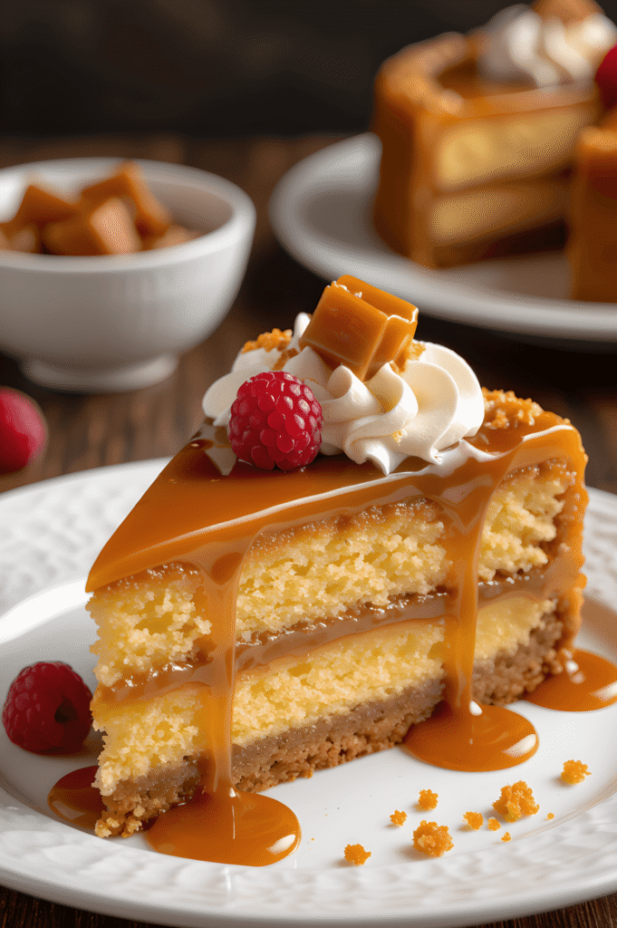 My Go-To Classic Southern Caramel Cake Recipe: Pure Indulgence! 2 Fresh ingredients for Classic Southern Caramel Cake on rustic board
