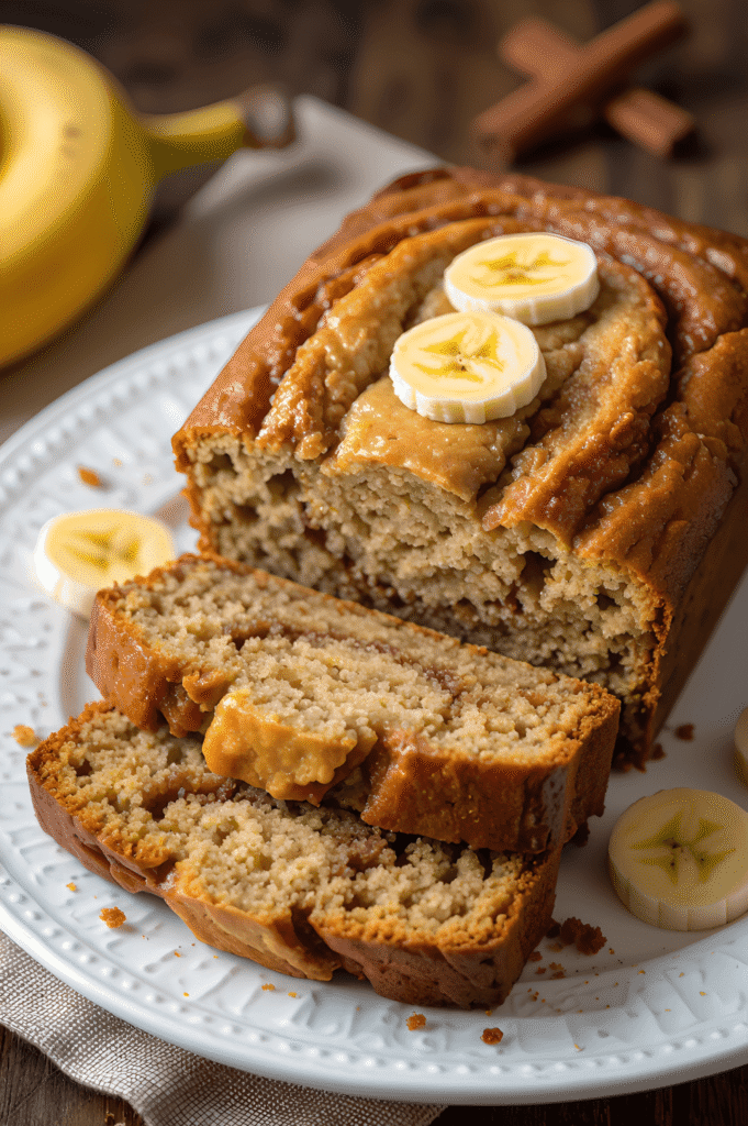 The Coziest Homemade Cinnamon Swirl Banana Bread 2 Homemade Cinnamon Swirl Banana Bread