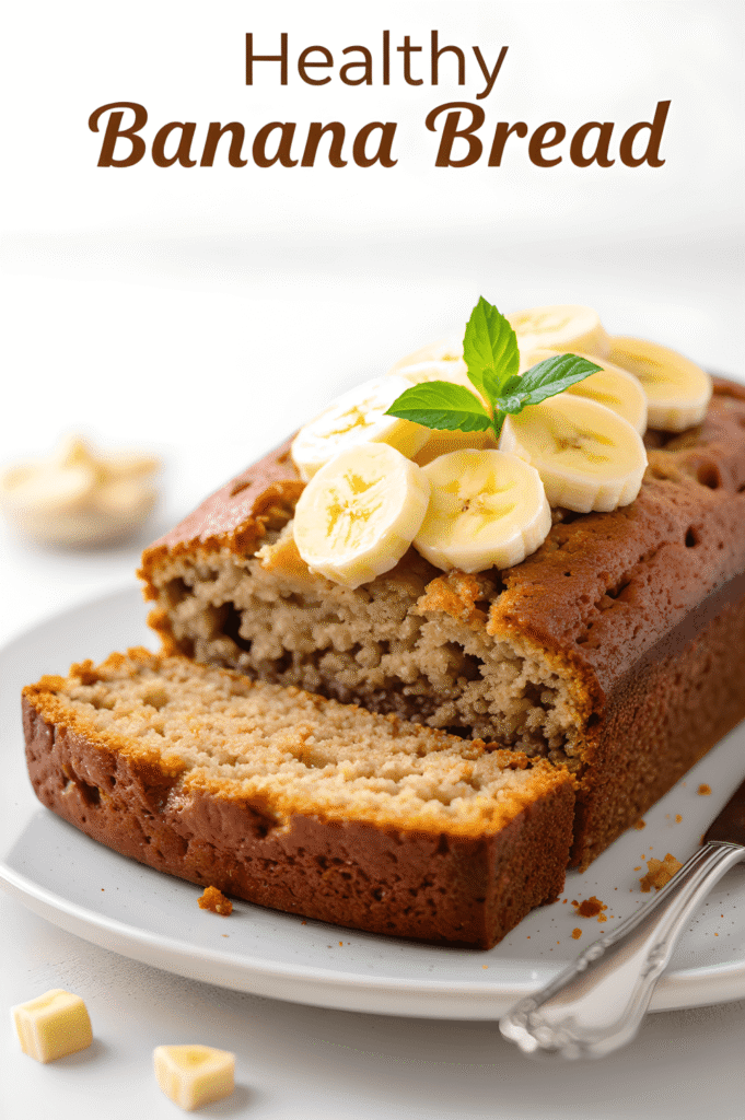The Best Healthy Banana Bread (That Actually Tastes Amazing!) 2 easy Healthy Banana Bread