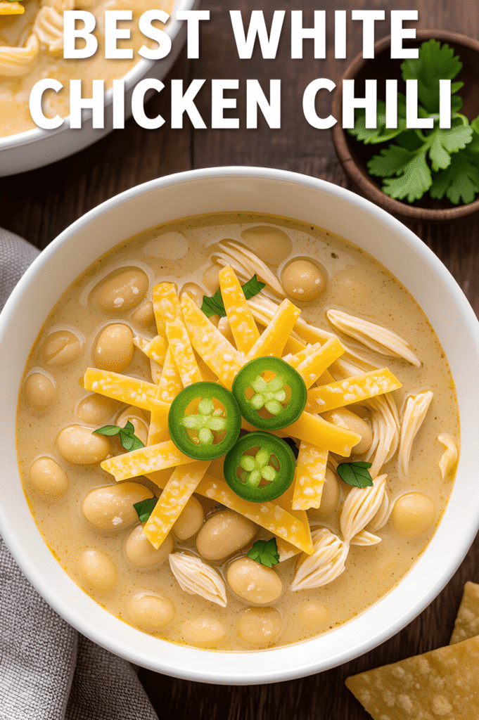 The Coziest Creamy White Chicken Chili Soup 2 Delicious Creamy White Chicken Chili