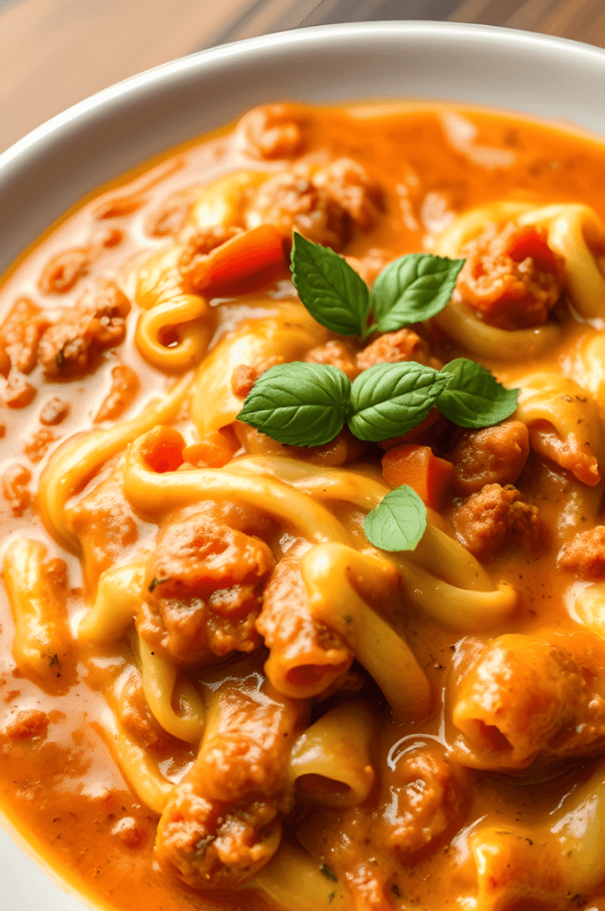 Easy Creamy Lasagna Soup 2 Easy Creamy Lasagna Soup