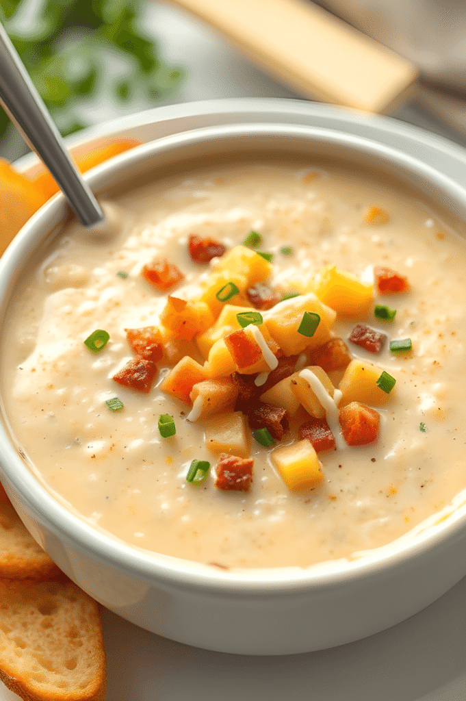 Creamy Potato Soup Recipe 2 Creamy Loaded Baked Potato Soup