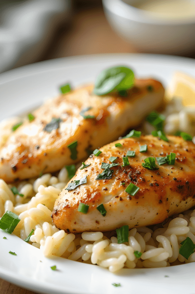 My Favorite Slow Cooker Lemon Herb Chicken and Rice (So Easy!) 2 Slow Cooker Lemon Herb Chicken and Rice