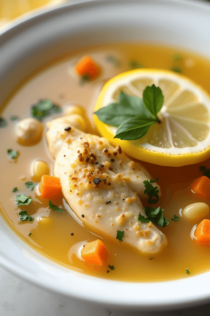 My Go-To Crockpot Lemon Chicken Soup (Perfect for Feeling Better!) 2 Crockpot Lemon Chicken Soup