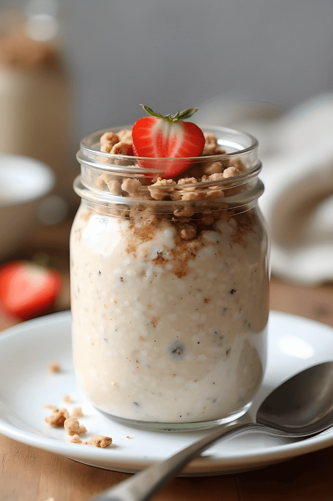 My Favorite High-Protein Overnight Oats (Your Morning Lifesaver!) 2 High-Protein Overnight Oats