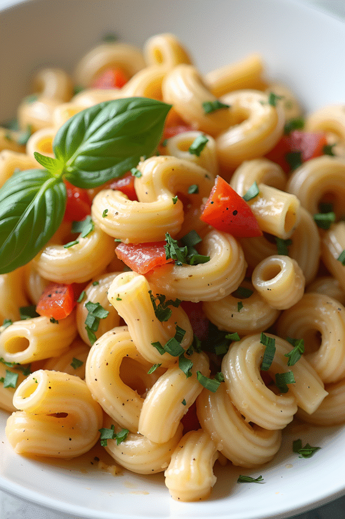 My Go-To Creamy Protein Pasta Bowl (Healthy Comfort Food!) 2 Creamy Protein Pasta Bowl