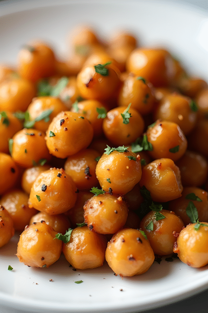 Crispy Roasted Chickpeas 2 Crispy Roasted Chickpeas