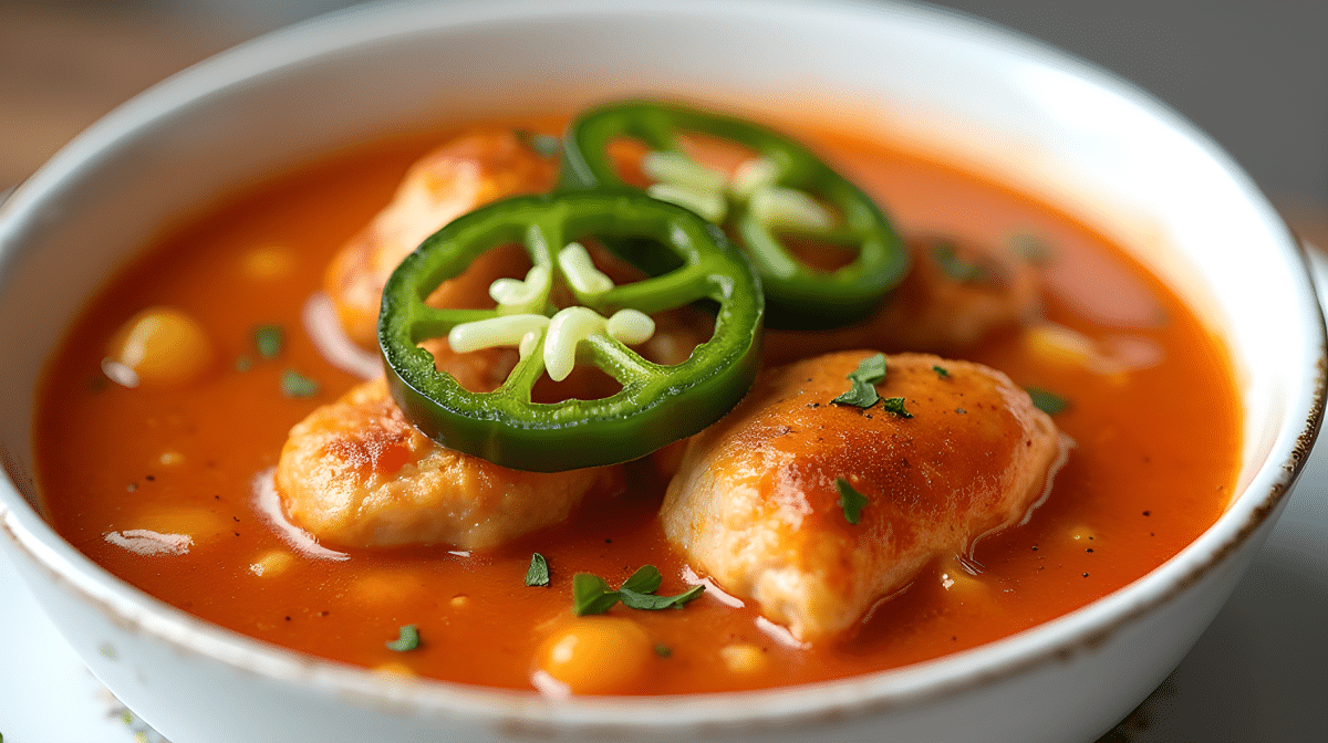 Juicy Spicy Jalapeno Popper Chicken Soup 1 Juicy Spicy Jalapeno Popper Chicken Soup
