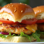 Honey Mustard BLT Chicken Sliders