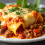 Cheesy Beef Enchilada Tortellini
