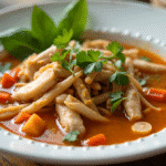 Thai chicken soup
