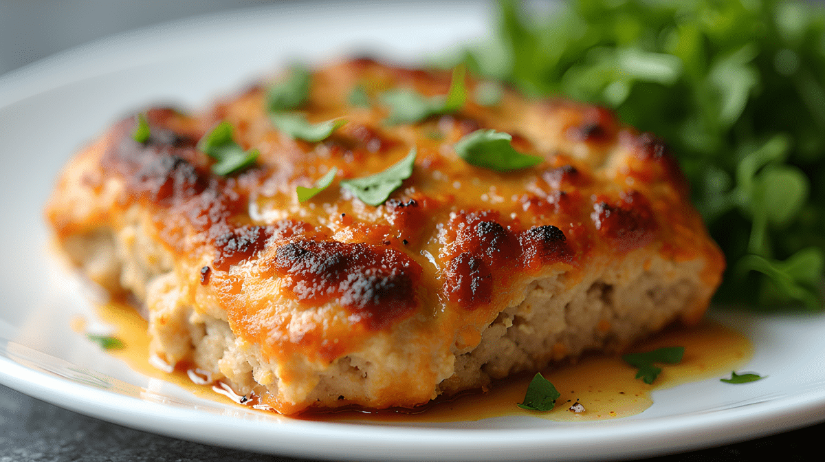 Juicy Garlic Parmesan Chicken Meatloaf 1 Juicy Garlic Parmesan Chicken Meatloaf