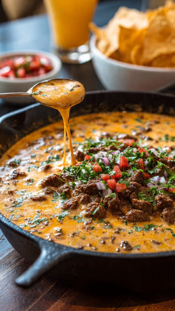 Easy Steak Queso Bowl Recipe 2 Easy Steak Queso Bowl