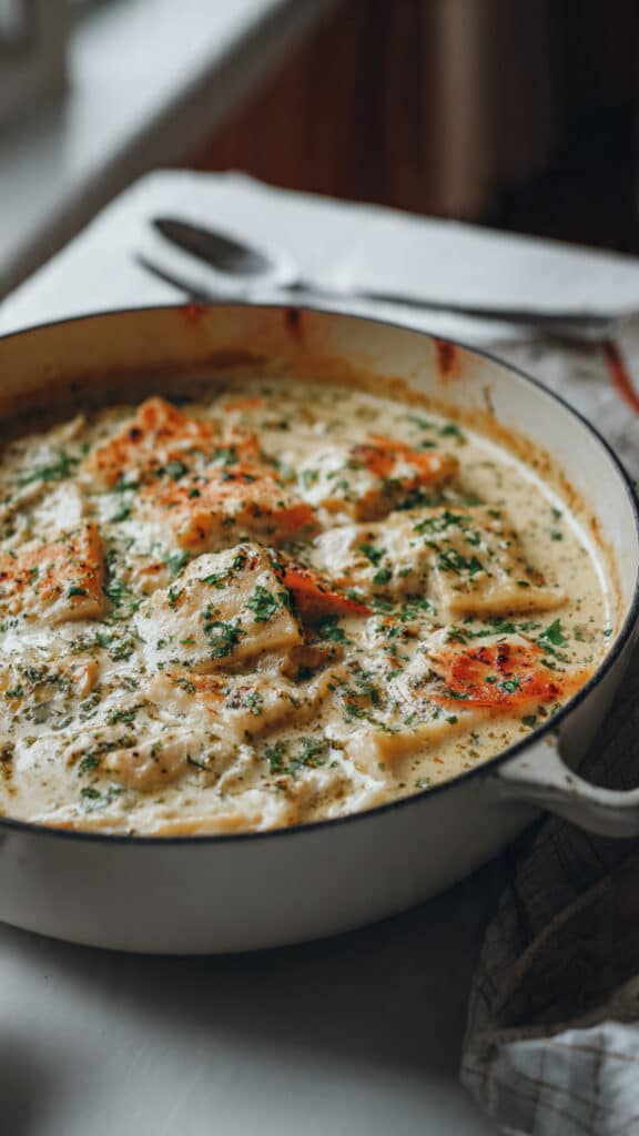 White Lasagna Soup 2 White Lasagna Soup