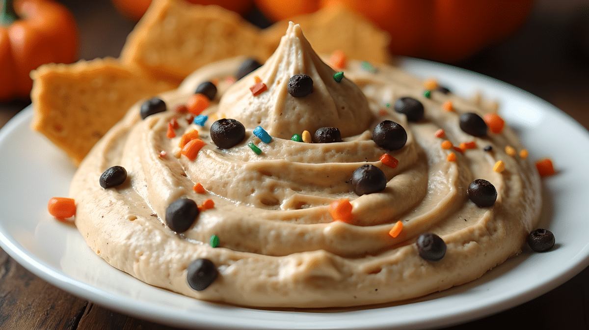Easy Halloween Monster Cookie Dough Dip (The Best Spooky Treat!) 1 artspace ai 1762451879967 000