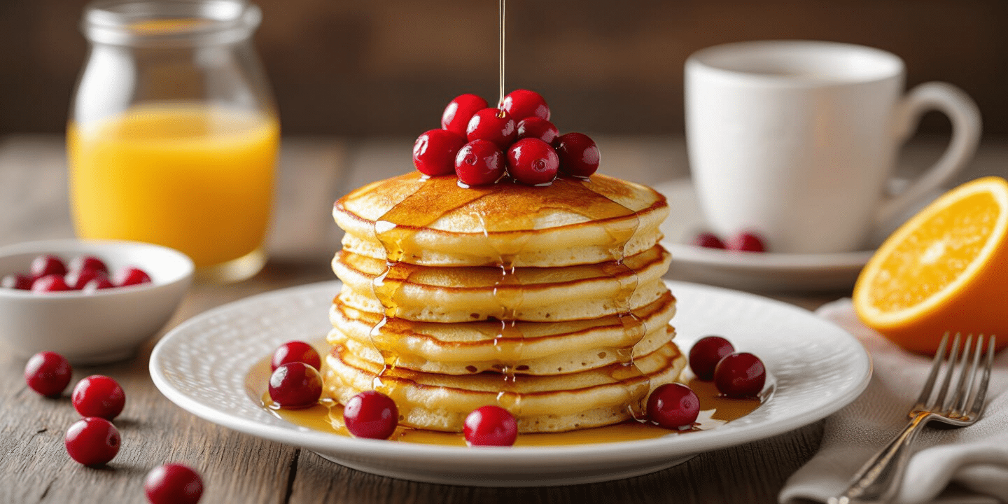 Fluffy Cranberry Orange Pancakes (The Perfect Holiday Breakfast!) 1 artspace ai 1762532494256 000
