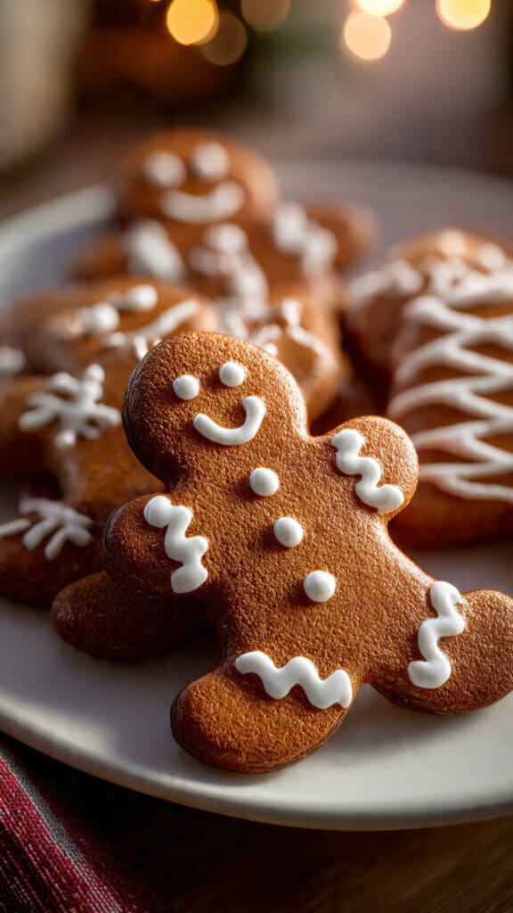 The Best Brown Butter Gingerbread Men (So Soft & Chewy!) 2 best brown butter gingerbread men recipe hyperrealistic 1