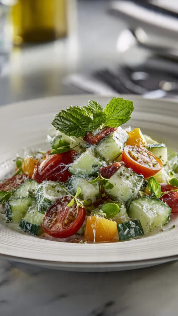 The Ultimate Cucumber Ranch Crack Salad (So Addictive!) 2 best cucumber ranch crack salad recipe hyperrealistic 1