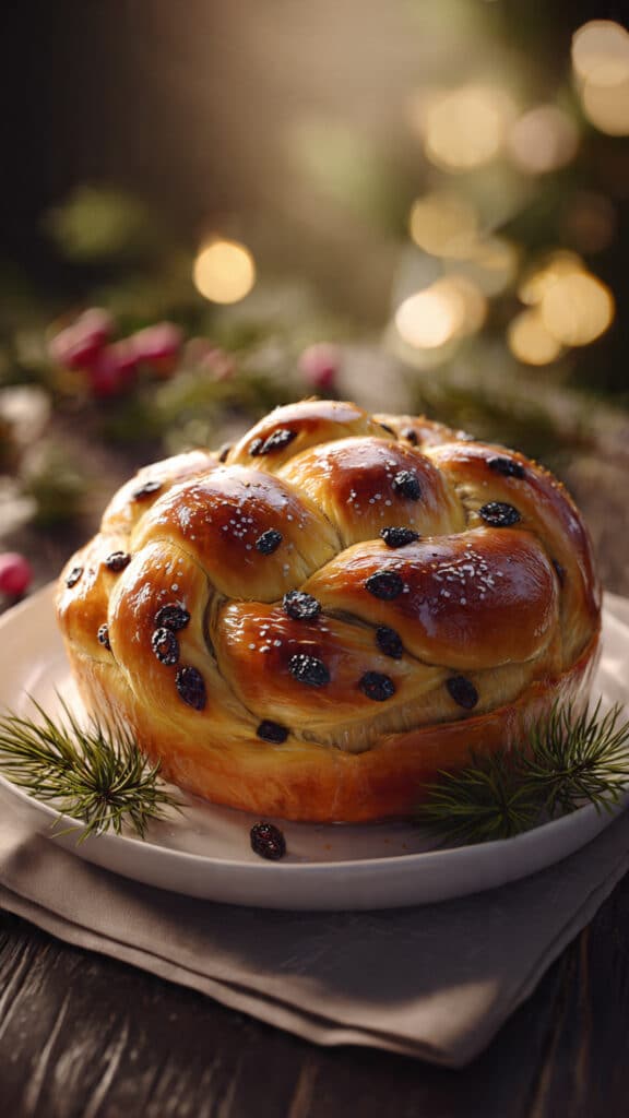 best festive christmas bread recipe hyperrealistic highly 1
