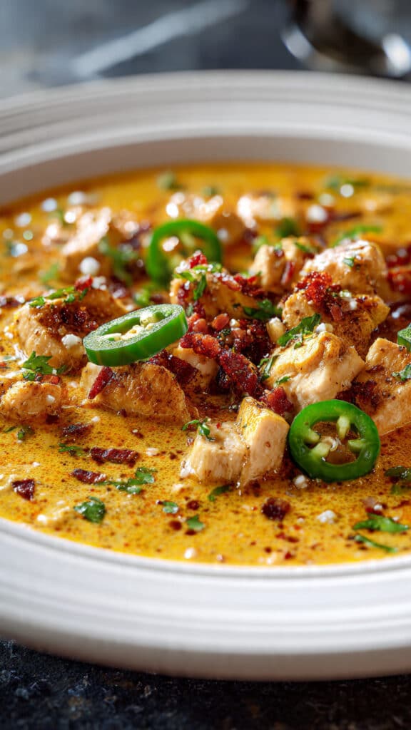 best spicy jalape o popper chicken soup recipe 1