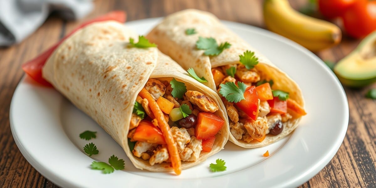 Southwest Chicken Wraps Recipe: Easy And Delicious Tacos In A Tortilla 1 Southwest Chicken Wraps