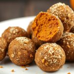 Pumpkin Protein Balls (Gluten-free & Vegan)