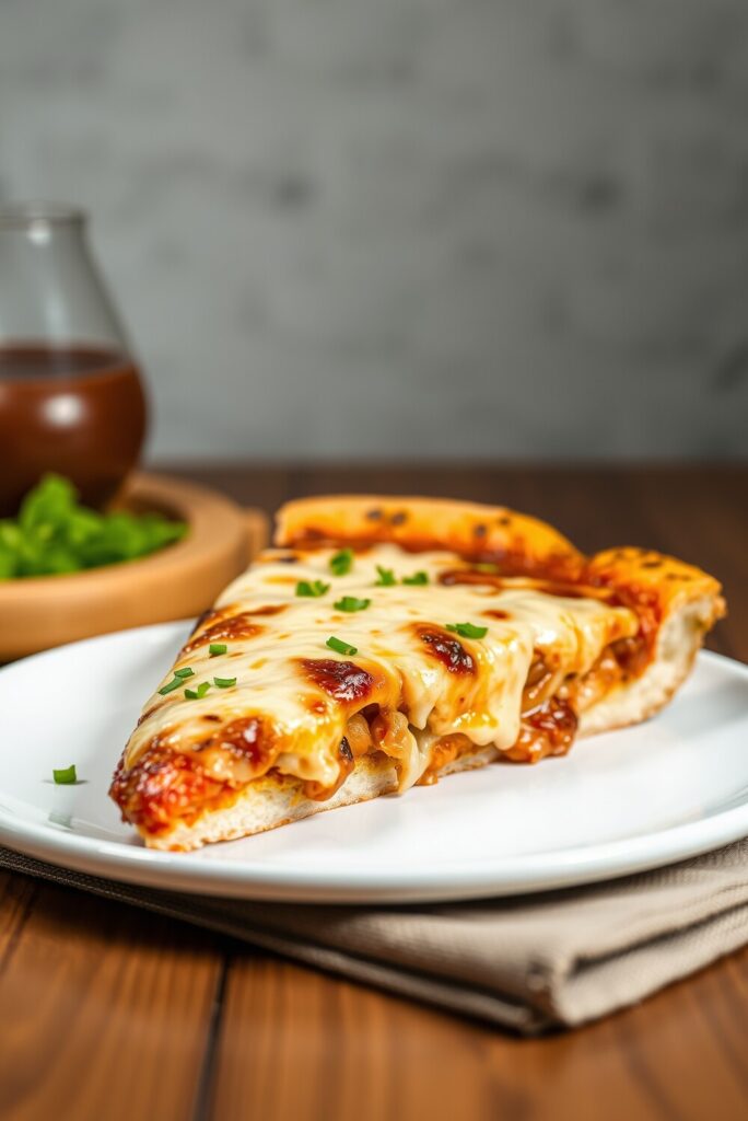 Cheesy BBQ Chicken Pizza