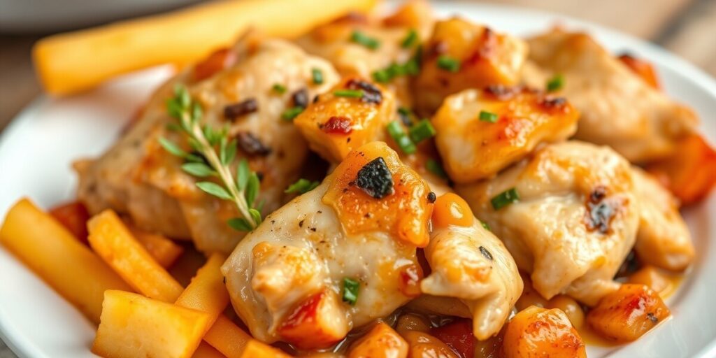 Quick and Healthy Chicken Crockpot