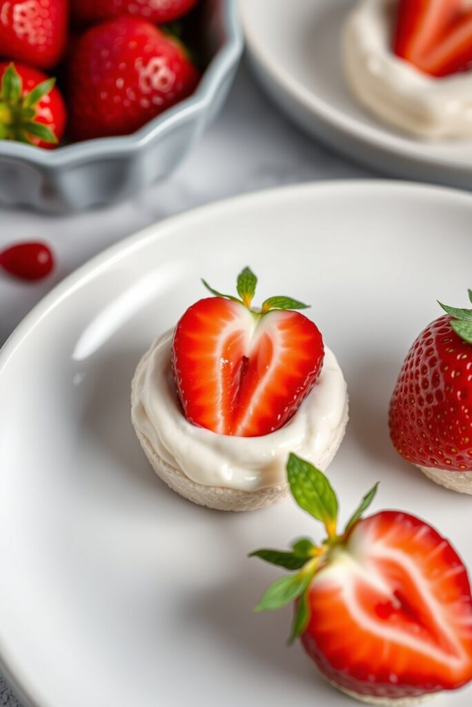 Healthy Strawberry yoghurt Bite Recipe