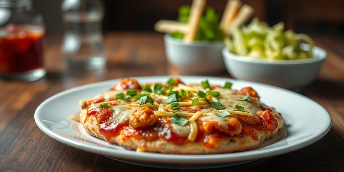 Cheesy BBQ Chicken Pizza