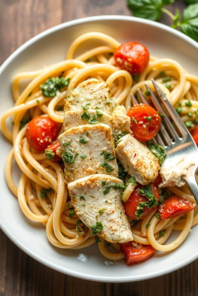 Easy Chicken Pesto Pasta Salad Recipe For A Quick And Delicious Meal 2 Easy Chicken Pesto Pasta Salad