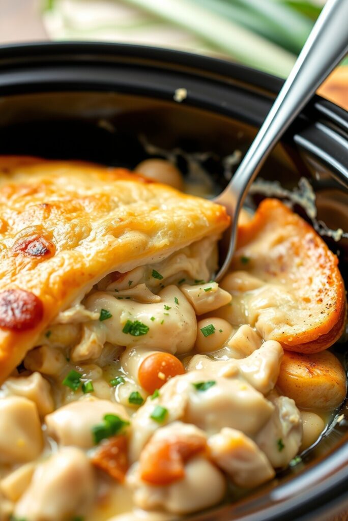 Slow Cooker Chicken Pot Pie Recipe For A Hearty Comfort Meal 2 Slow Cooker Chicken Pot Pie