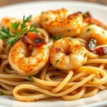 Blackened Shrimp Stroganoff