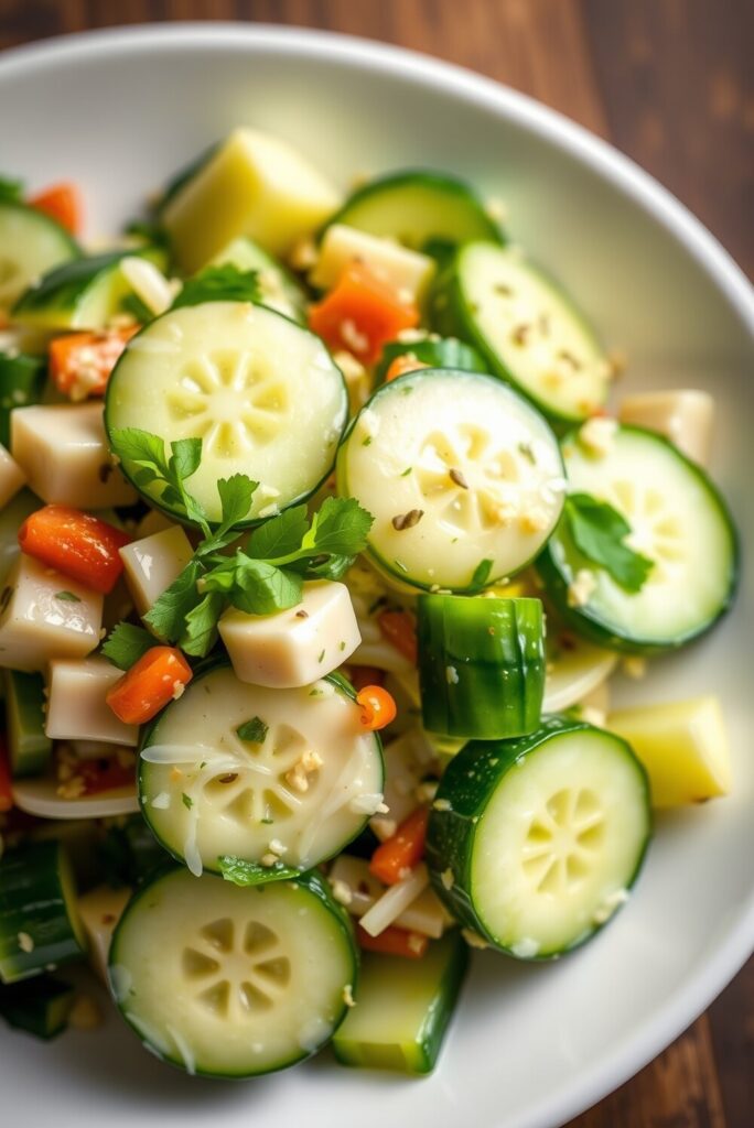 Creamy Asian Cucumber Salad Recipe With Refreshing Asian Flavors 3 Creamy Asian Cucumber Salad